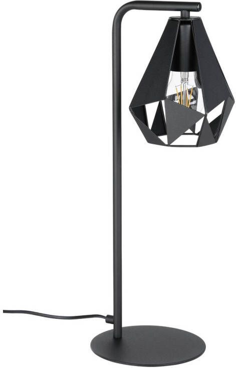 EGLO Carlton 5 Tafellamp E27 50 5 cm Zwart