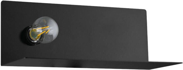 EGLO Ciglie Wandlamp met USB poort E27 35 cm Zwart