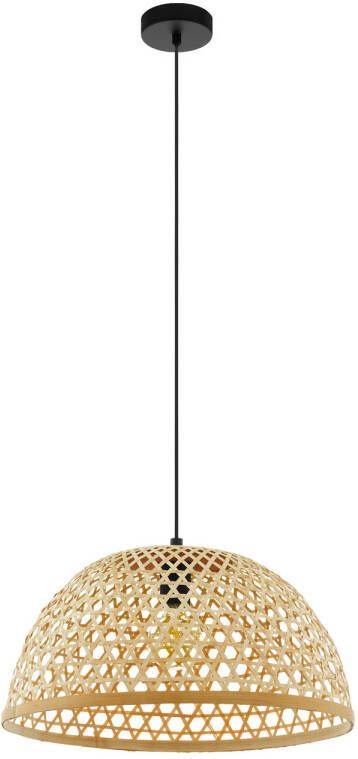 EGLO  Claverdon Hanglamp - 1 lichts - Ø49 5 cm - E27 - Zwart