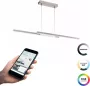 EGLO  Connect.z Fraioli-z Smart Hanglamp - 105 5 Cm - Grijs wit - Instelbaar Rgb & Wit Licht - Dimbaar - Zigbee - Thumbnail 1