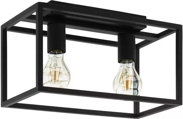 EGLO Eldrick Plafondlamp E27 40 cm Zwart
