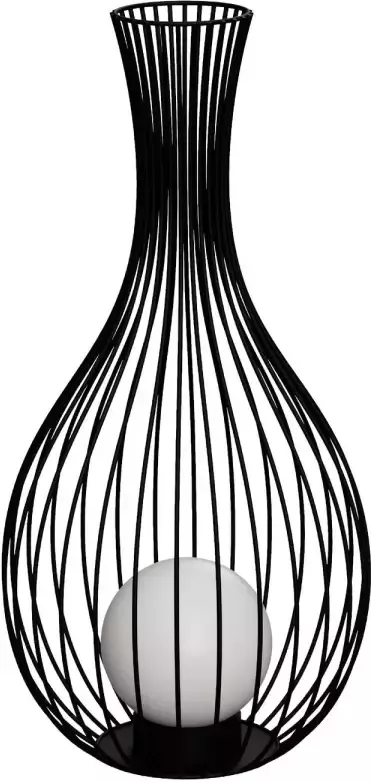 EGLO Fossombrone Staande lamp Buiten E27 68 5 cm Zwart Wit