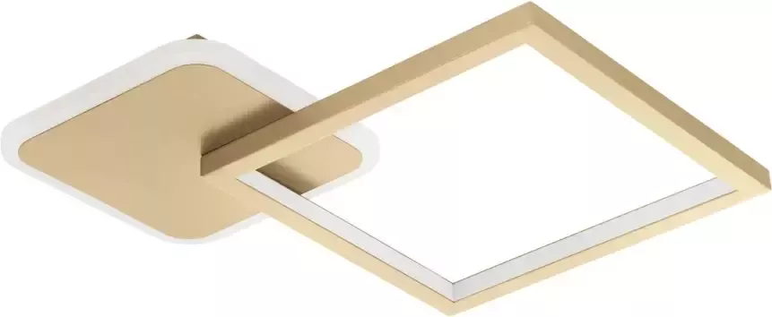 EGLO Gafares Plafondlamp LED 33 cm Goud Wit Dimbaar