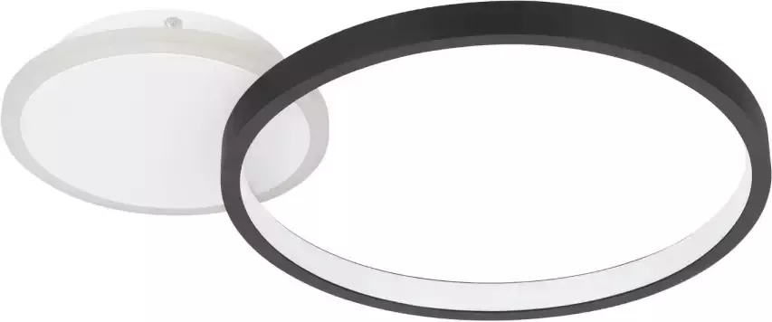EGLO Gafares Plafondlamp LED 40 5 cm Zwart Wit Dimbaar