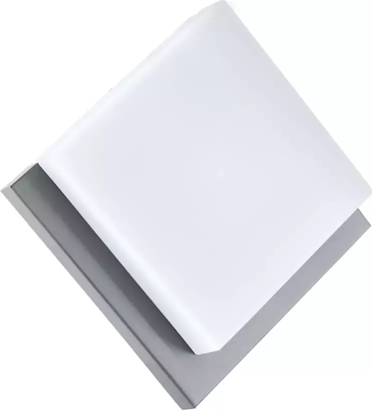 EGLO  Infesto 1 - Buitenverlichting - LED - Wand Plafondlamp - 1 Lichts - Roestvast Staal - Zilver - Wit