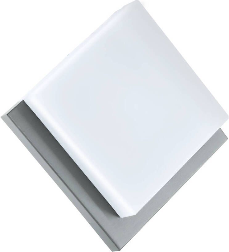 EGLO  Infesto 1 - Buitenverlichting - LED - Wand Plafondlamp - 1 Lichts - Roestvast Staal - Zilver - Wit
