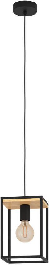 EGLO Libertad Hanglamp E27 18 cm Zwart Bruin