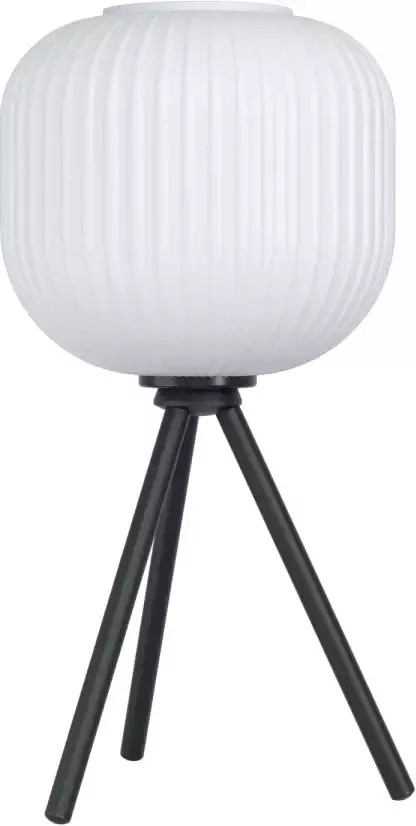 EGLO Mantunalle Tafellamp E27 40 cm Zwart Wit