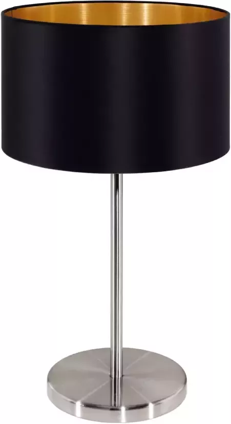 EGLO Maserlo Tafellamp E27 42 cm Grijs Zwart Goud - Foto 1