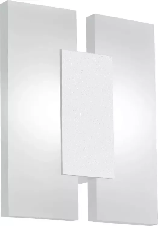 EGLO  Metrass 2 - Wand Plafondlamp - 2 Lichts - Wit - Gesatineerd