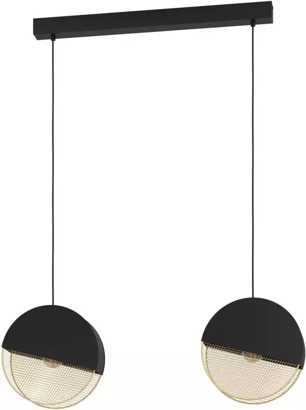 EGLO Mumbles Hanglamp E27 86 cm Zwart Goud