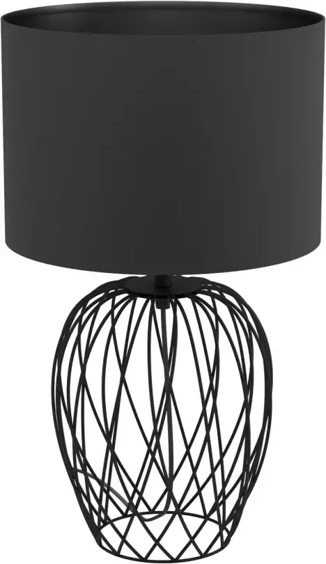 EGLO Nimlet Tafellamp E27 51 5 cm Zwart
