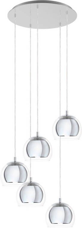 EGLO  Rocamar 1 Hanglamp - E27 - Ø 58 5 cm - Chroom