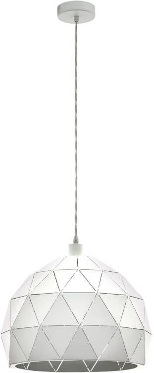 EGLO  Roccaforte Hanglamp - E27 - Ø 40 cm - Wit