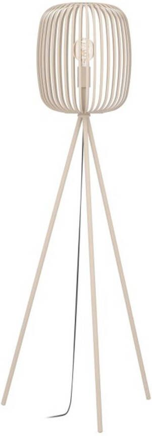 EGLO Romazzina Vloerlamp E27 metaal- driepoot 140 cm Zandkleur