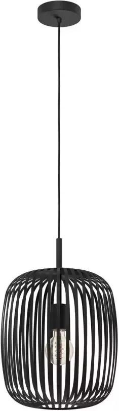 EGLO  Romazzina Hanglamp - E27 - Ø 32 5 cm - Zwart