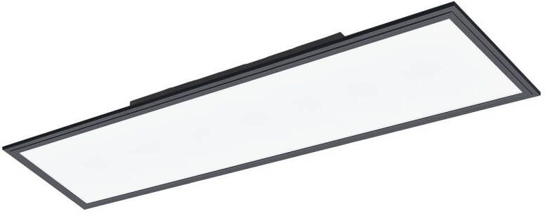 EGLO Salobrena 1 Plafondlamp LED 120 cm Zwart|Wit Aluminium