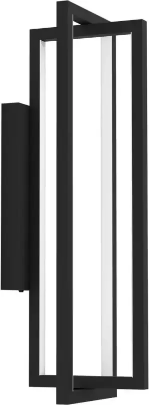 EGLO Siberia Wandlamp LED 30 cm Zwart Wit Dimbaar Instelbaar wit licht
