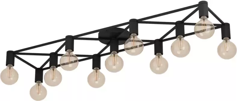 EGLO Speke Plafondlamp E27 156 cm Zwart