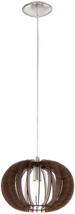 EGLO STELLATO Hanglamp E27 30.0 cm Nikkelmat