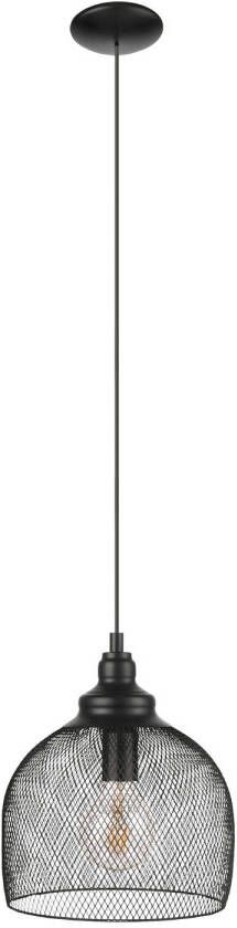 EGLO  Straiton Hanglamp - E27 - Ø 28 cm - Zwart