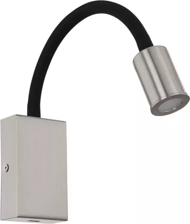 EGLO  Tazzoli Wandlamp - LED - 450lm - Nikkel-mat