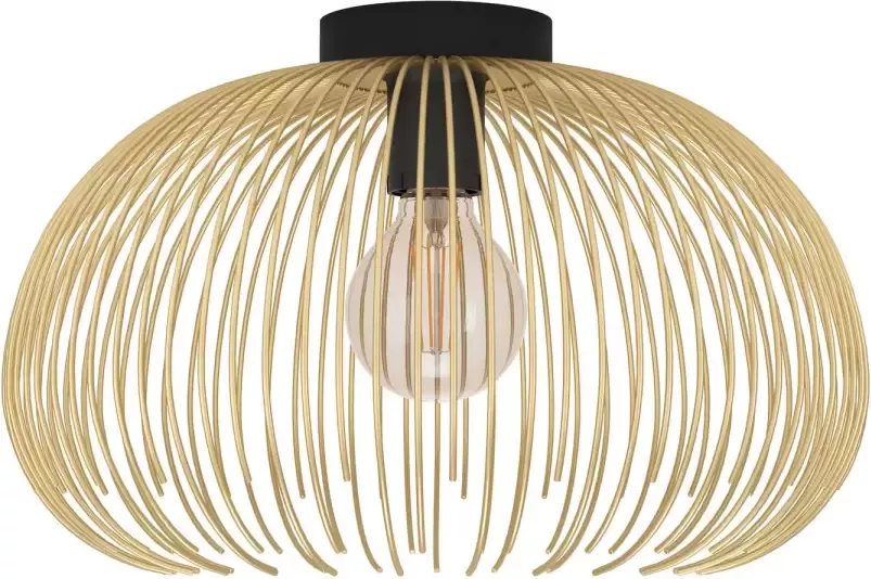 EGLO  Venezuela Plafondlamp - E27 - Ø 38 5 cm - Goud Zwart
