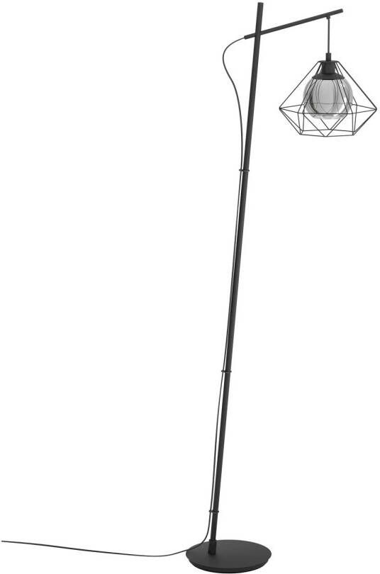 EGLO Vernham Vloerlamp E27 194 cm Zwart