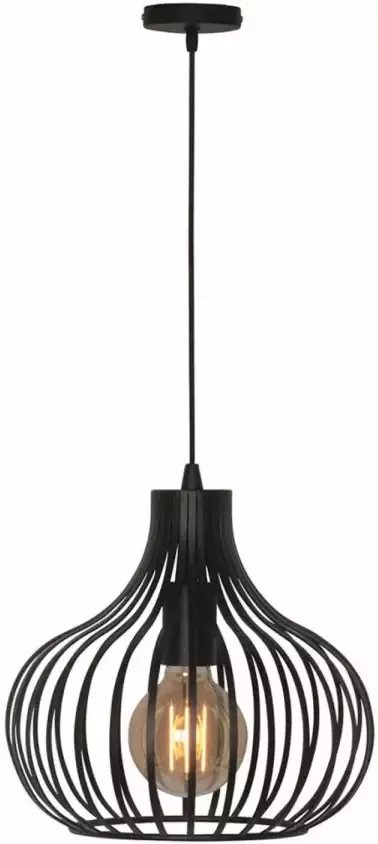 Freelight Hanglamp Aglio 28 cm Zwart