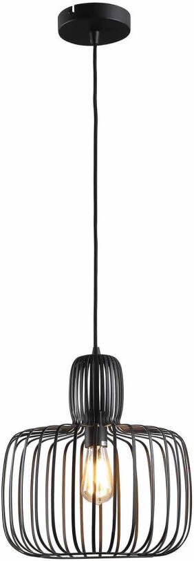 Freelight Hanglamp Costola Ø 35 cm zwart
