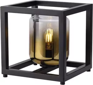 Freelight Dentro Tafellamp Goud Zwart 1 Lichts 25cm