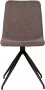 Giga Meubel Eetkamerstoel Set van 2 Khaki Stof & Metaal Zithoogte 47cm - Thumbnail 1