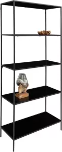 Parya HOME Vita Legplank met zwart frame 80x36x170 cm