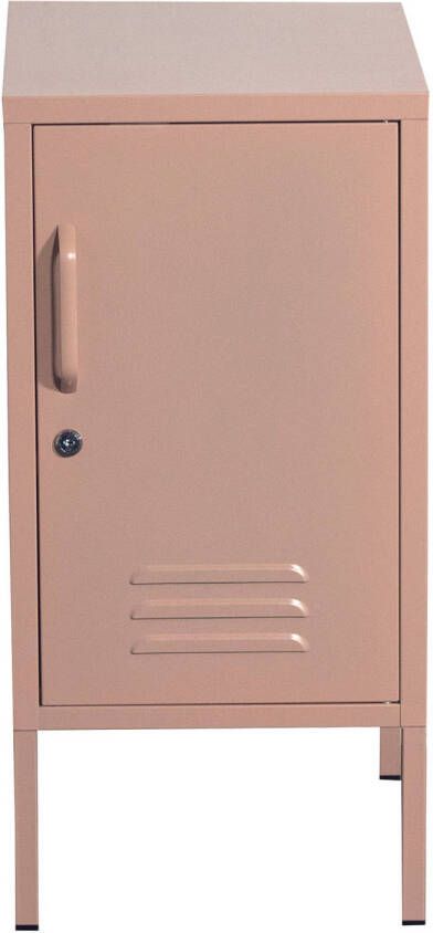 Giga Meubel Nachtkastje Locker Roze 1 Deur 35x46x72cm Kast Pip