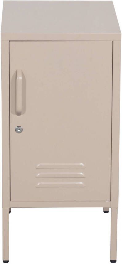 Giga Meubel Nachtkastje Locker Taupe 1 Deur 35x46x72cm Kast Pip