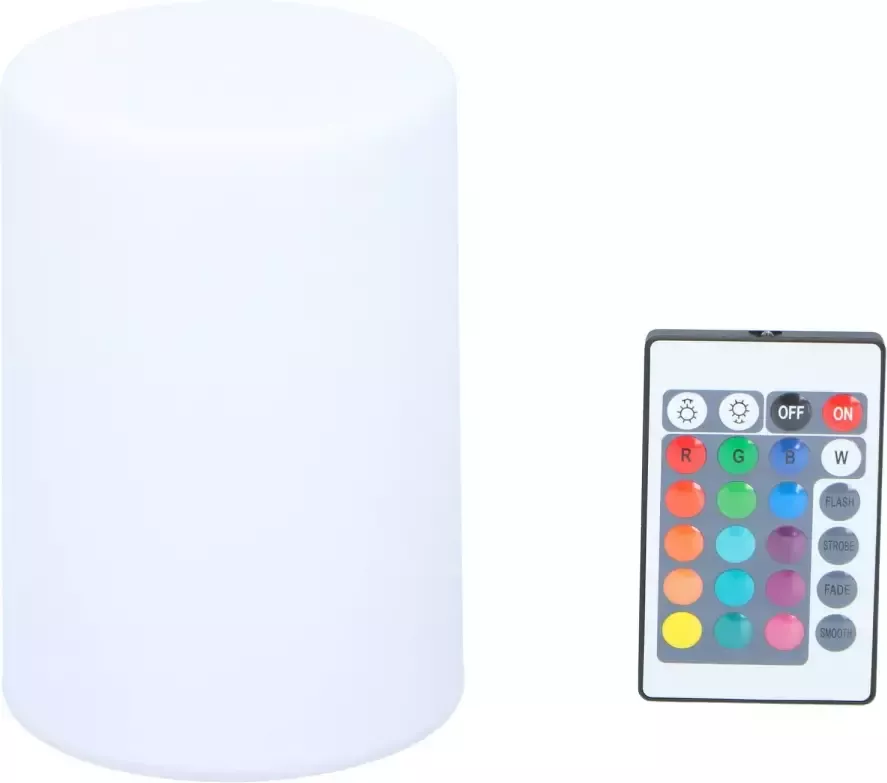 Grundig Moodlight Lamp met RGB kleuren Tafellamp Sfeerlicht Gekleurd Licht LED met Afstandsbediening - Foto 1