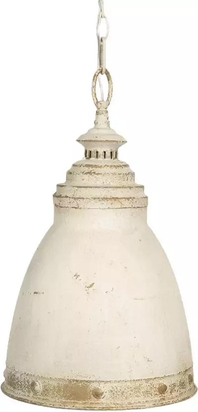 HAES deco Hanglamp Shabby Chic Vintage Retro Lamp Ø 28x45 cm Ronde Hanglamp Eettafel Hanglamp Eetkamer - Foto 1
