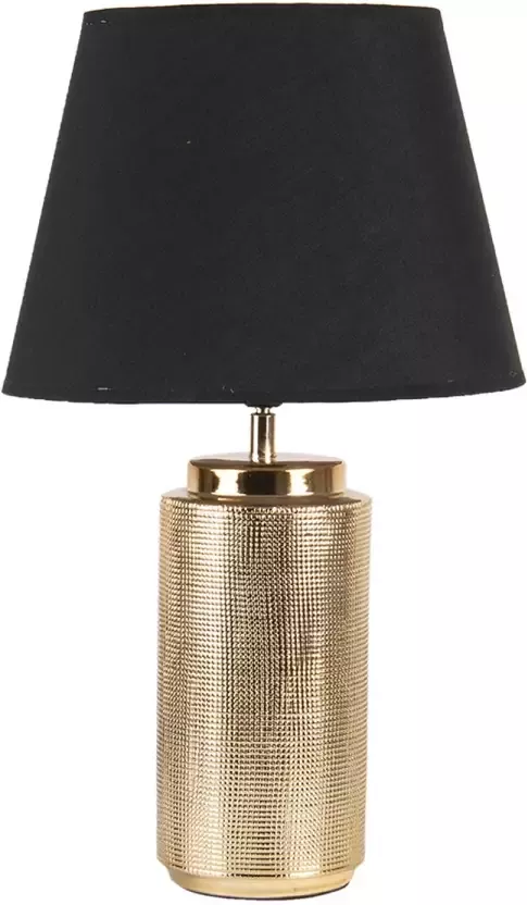 HAES deco Tafellamp Modern Chic Goudkleurige Lamp Ø 30x50 cm Bureaulamp Sfeerlamp Nachtlampje - Foto 1