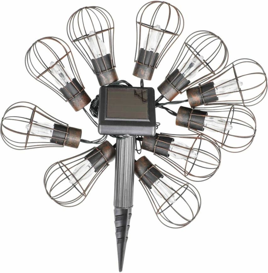 Hi Premium Tuinverlichting Ketting LED Zonne-energie 10 Lampen