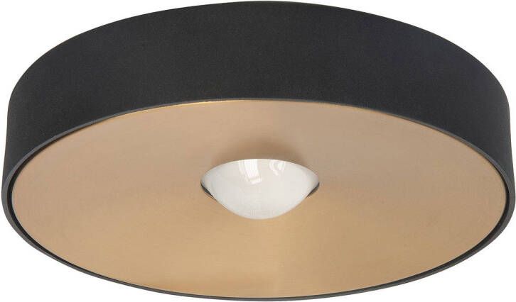 Highlight Plafondlamp Bright Ø 20 cm zwart goud
