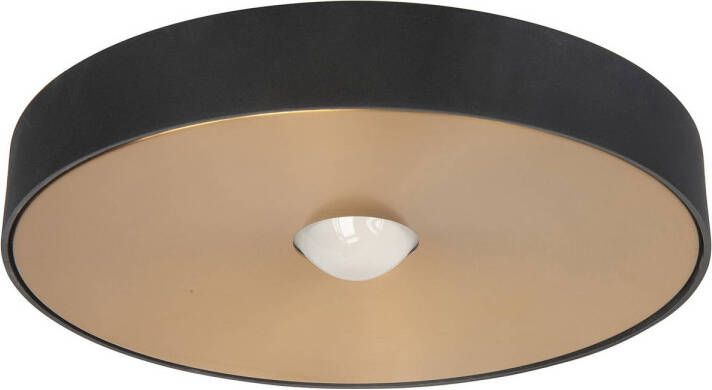 Highlight Plafondlamp Bright Ø 26 cm zwart goud