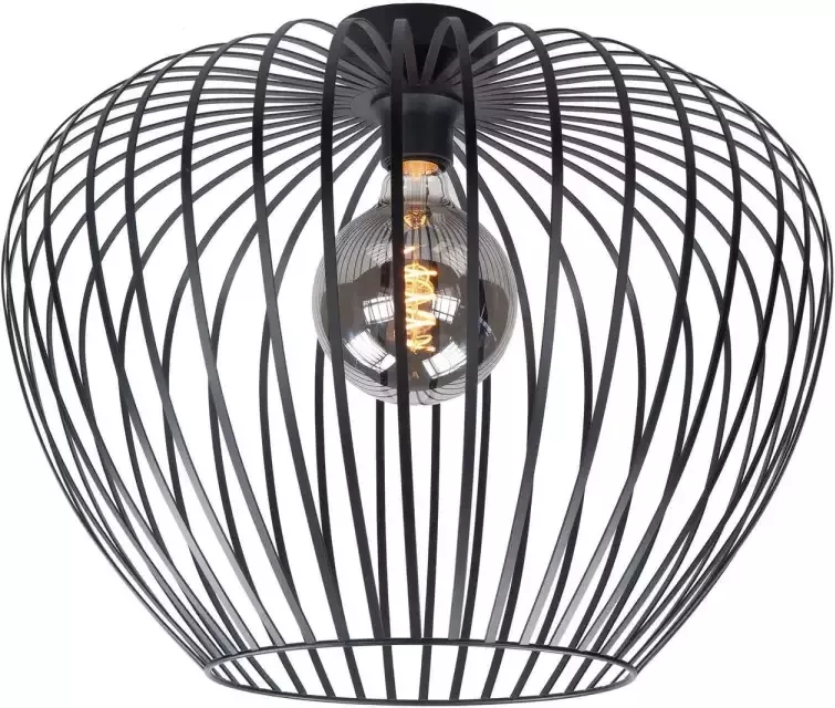 Highlight Plafondlamp Mela Ø 40 cm zwart
