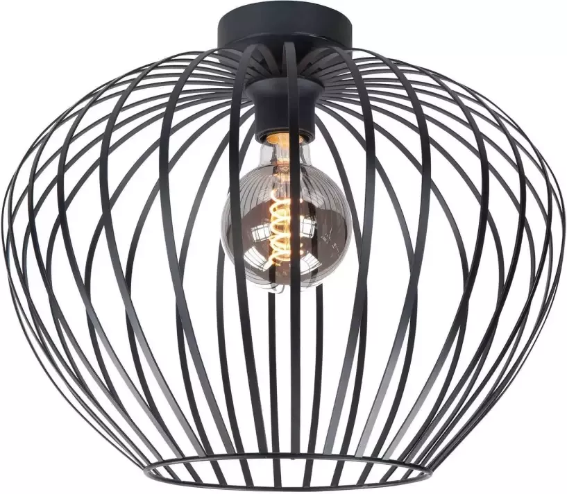 Highlight Plafondlamp Mela Ø 50 cm zwart