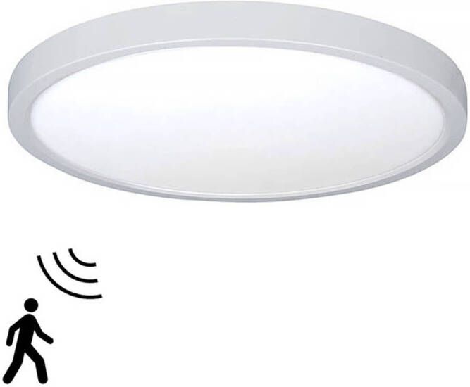 Highlight Plafondlamp Piatto Ø 30 5 cm Sensor wit