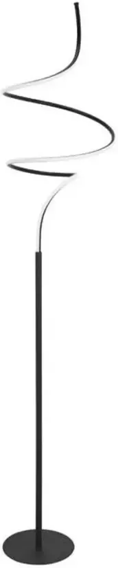 Highlight Vloerlamp Curle Led Zwart