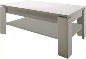 Hioshop Aboma salontafel met 1 plank wit structuur.