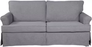Hioshop Anton Bank 2 Persoons Grijs.