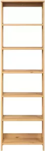 Hioshop Arona wandkast 6 planken honing.