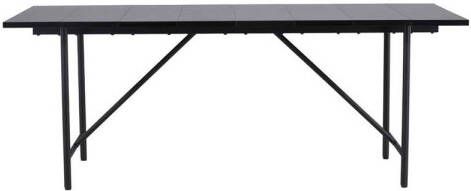 Venture Design Astrid eetkamertafel 90x200cm zwart