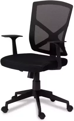 Furnhouse Basic kantoorstoel zwart - Foto 1